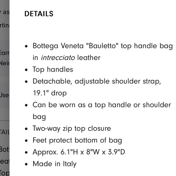 BOTTEGA VENETA Mini Bauletto intrecciato leather tote - Picture 7 of 7